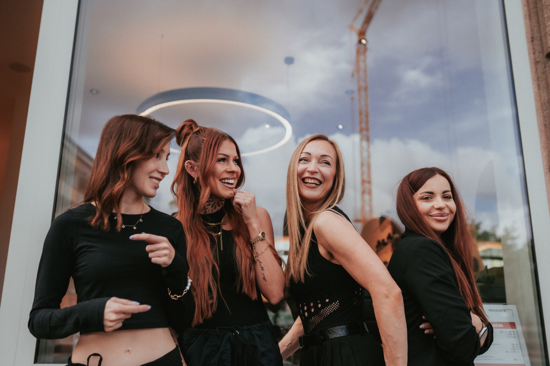 Moroz Hair Club — laughter at storefront